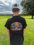 Blonde Hair and Blue Truck Tshirt